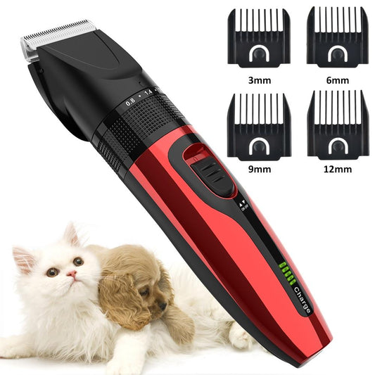 Pet Grooming Clippers Kit With Scissor And Comb